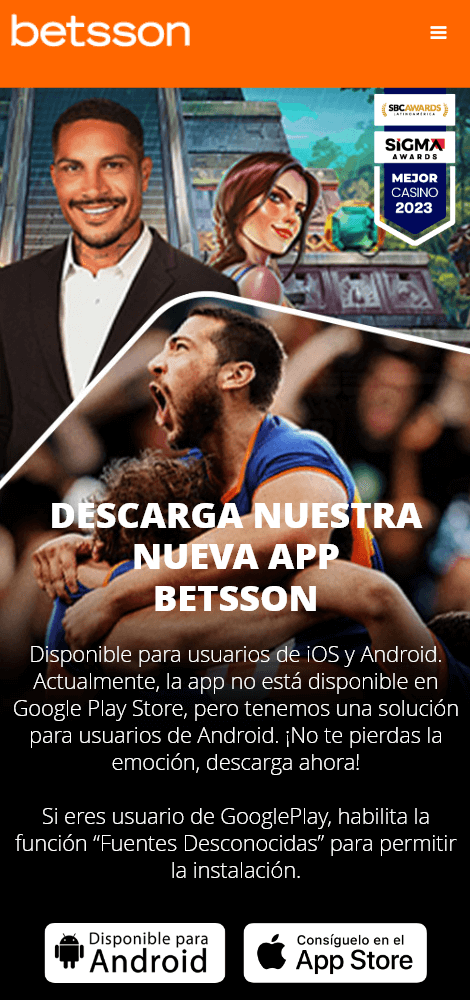 descargar betsson perú